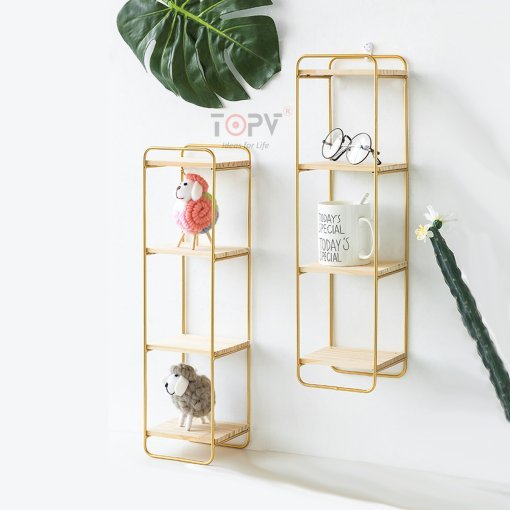 ke-sat-treo-tuong Kệ sắt trang trí chữ nhật