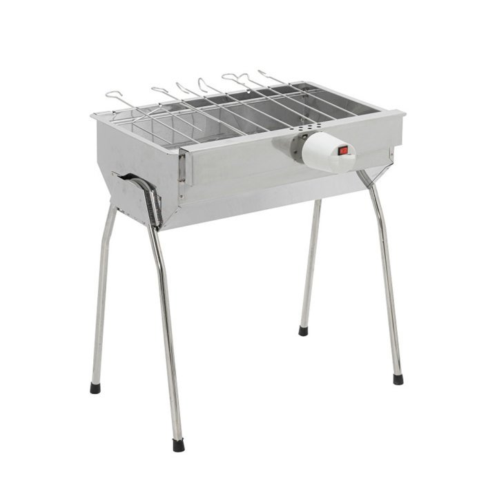 bếp nướng than hoa inox