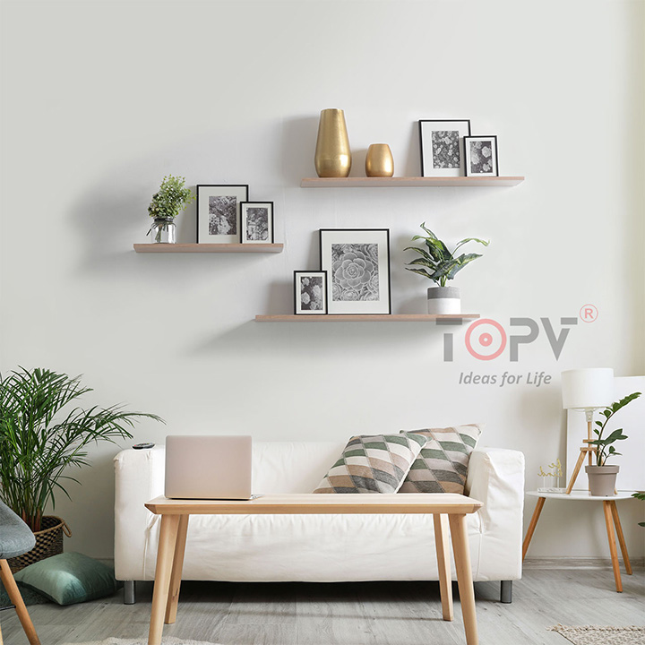 kệ gỗ trang trí treo tường