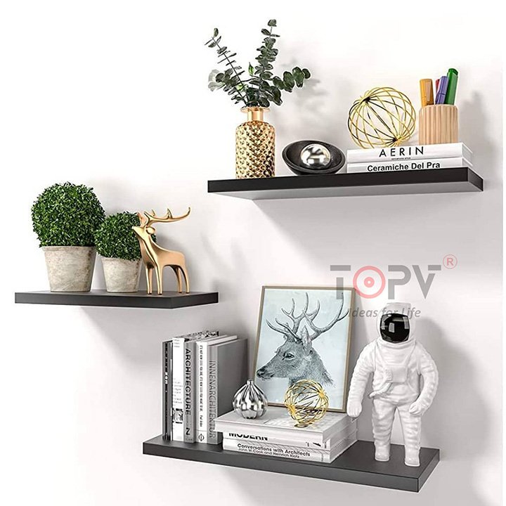 giá gỗ treo tường