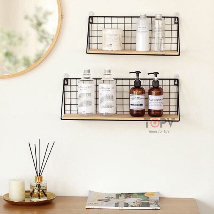 Kệ sắt trang trí nghệ thuật