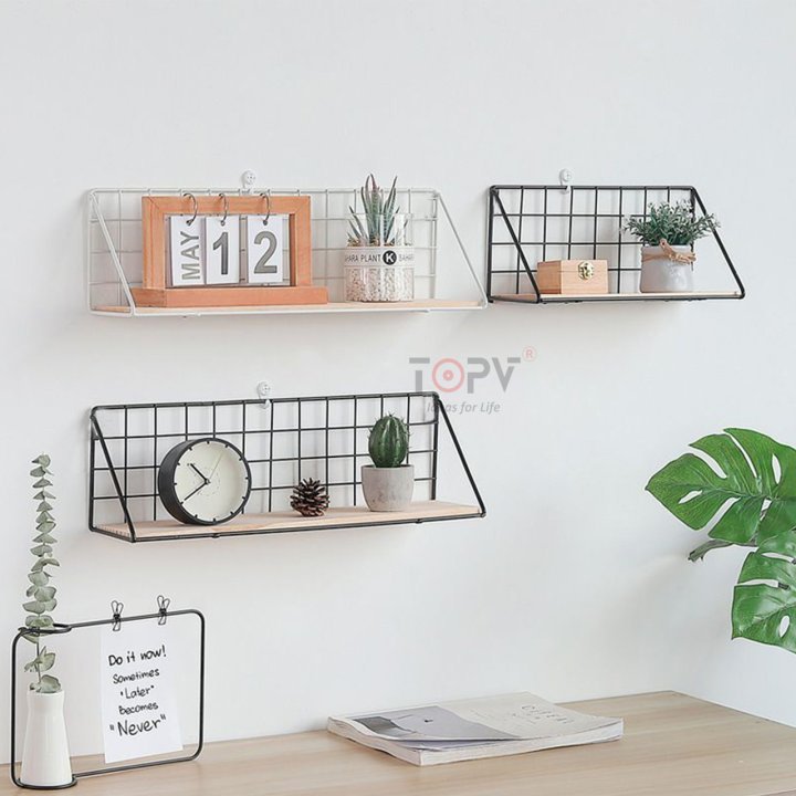 Kệ sắt trang trí nghệ thuật