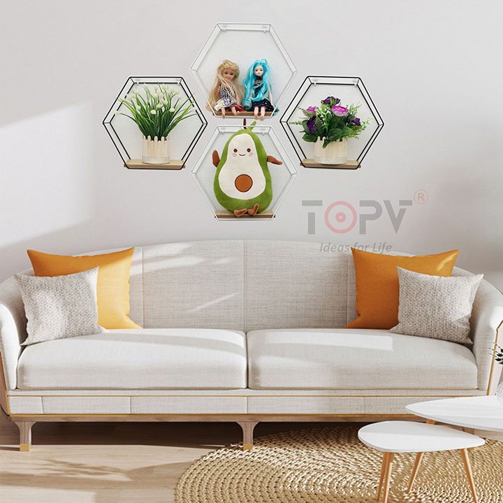 kệ sắt trang trí nghệ thuật